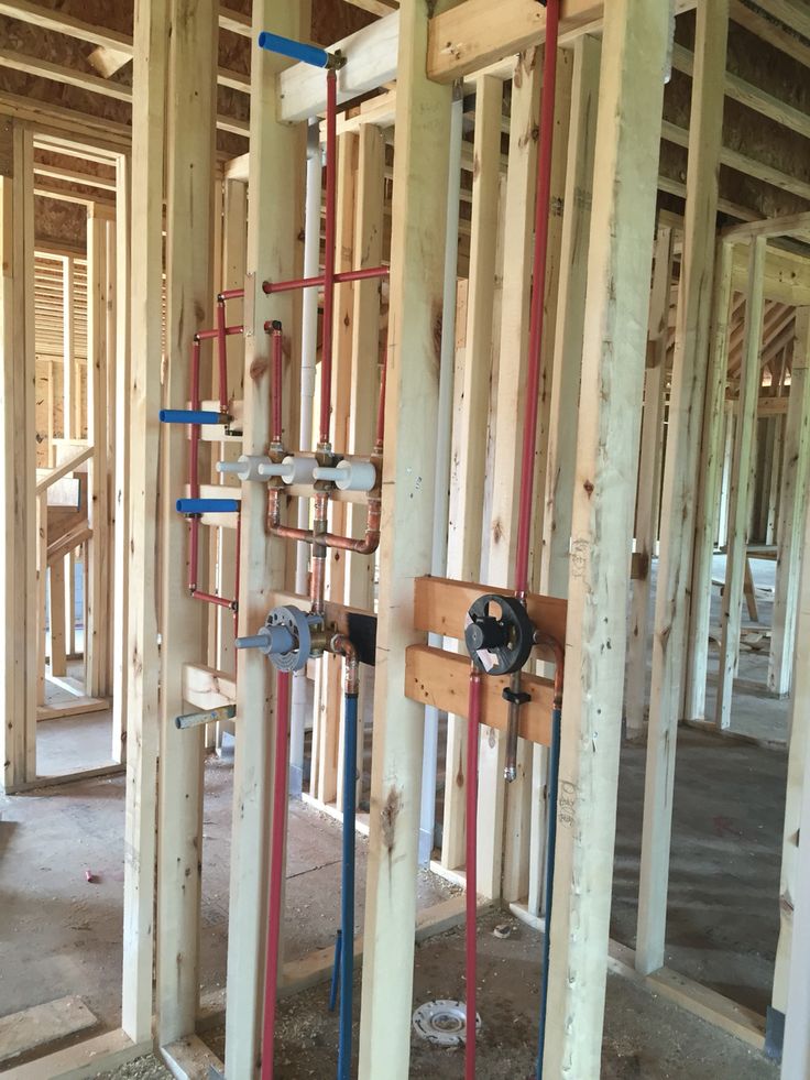 Multi-Valve Shower Rough-In
